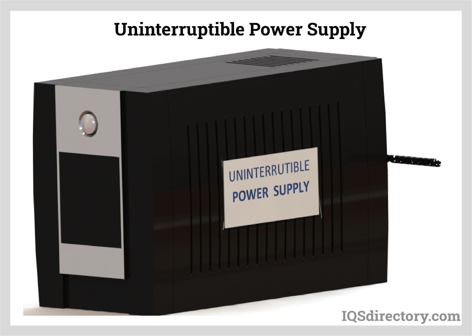 Uninterruptible Power Supply