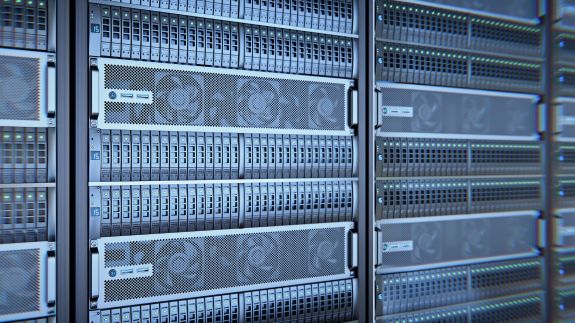 Perforated Metal in Server Rack